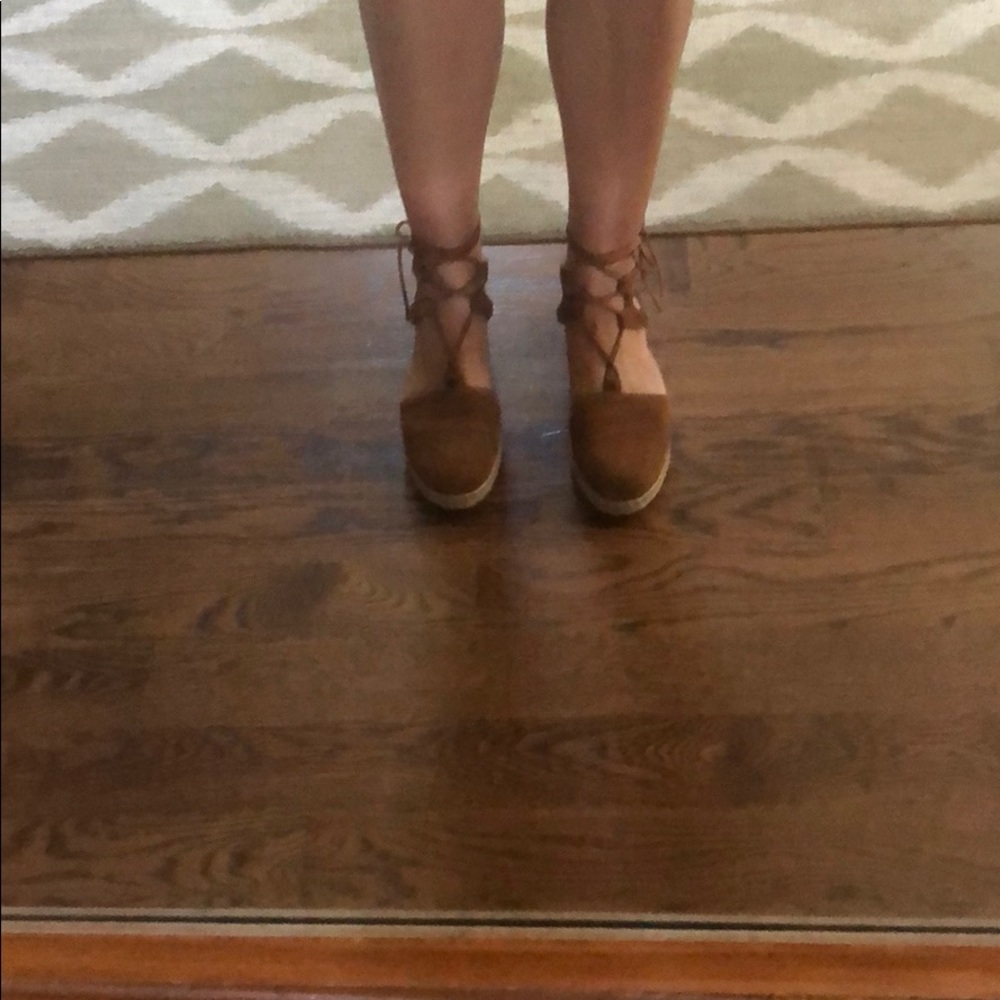 Stuart Weitzman Walk My Way Lace Up Espadrille - image 2